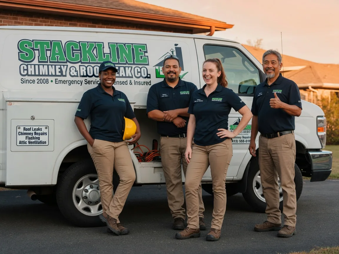 Chimney flashing repair company in Sheldon, MO